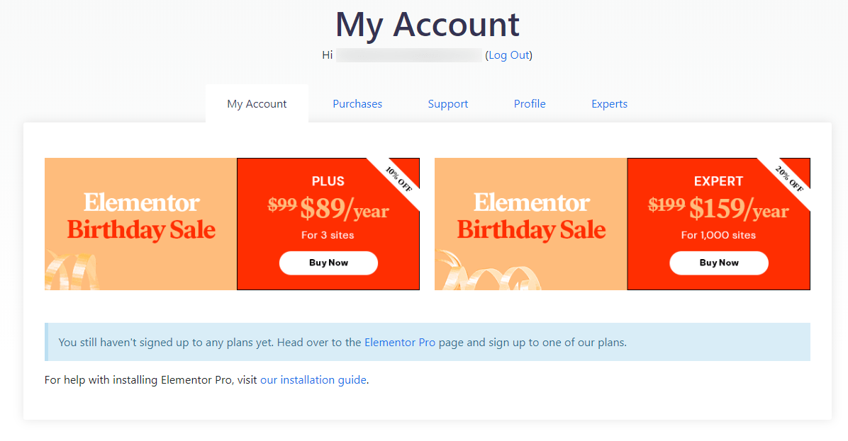 My Account My Account