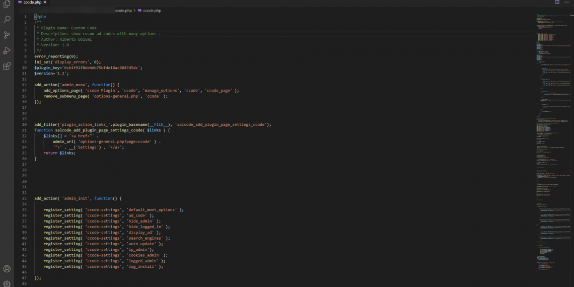 WordPress โดน Malware Monitization กับ Custom Code