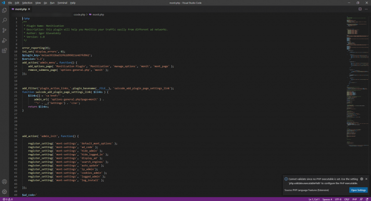 Wordpress โดน Malware Monitization กับ Custom Code - Zenkoy