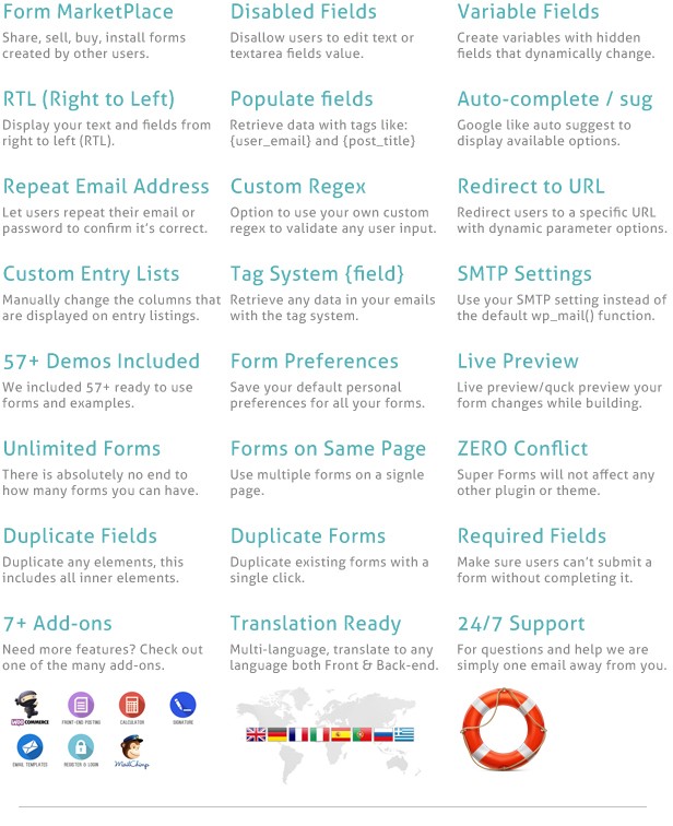Super Forms - แบบฟอร์มกรอกข้อมูล WordPress - Zenkoy