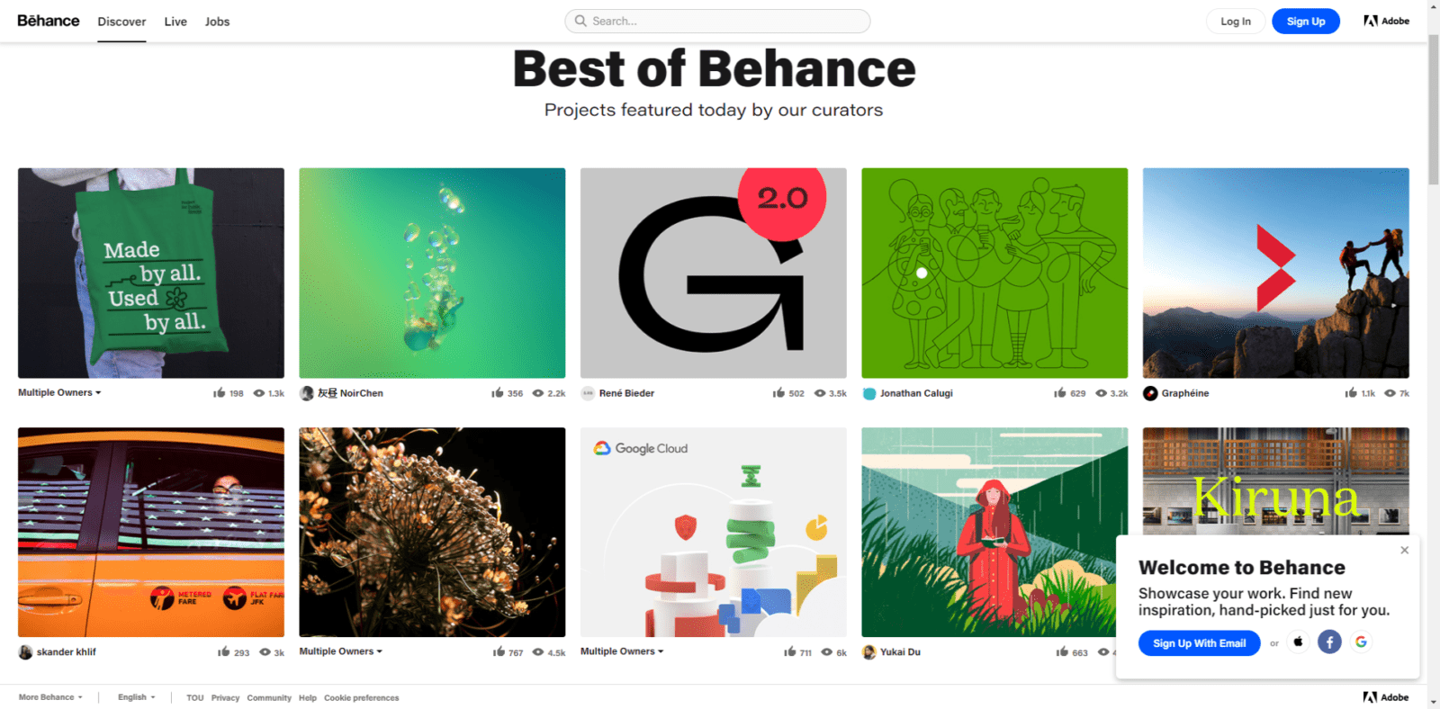 Behance Best of Behance