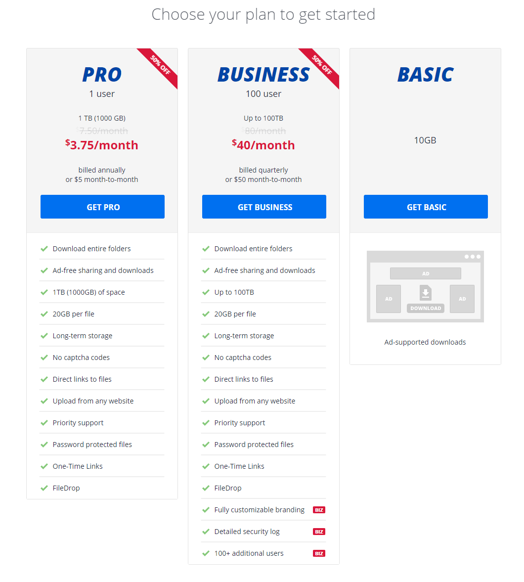 File sharing and storage made simple