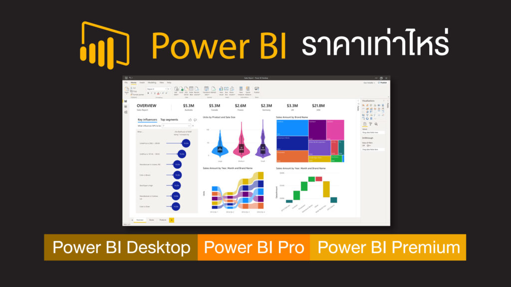 ราคา Microsoft Power BI