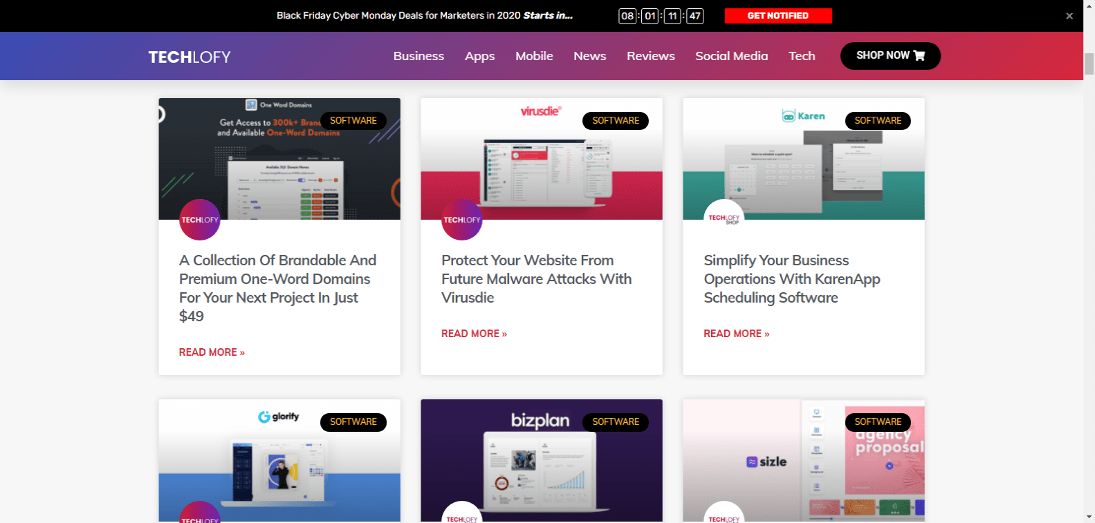 Top 100 Lifetime Deals On Tech SaaS Softwares Techlofy