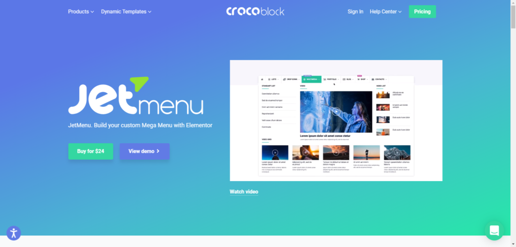 Best WordPress Menu Widget