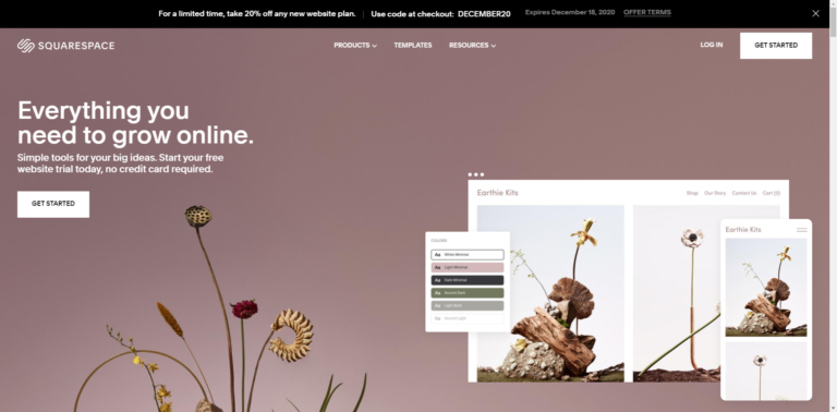 Website Builder Squarespace