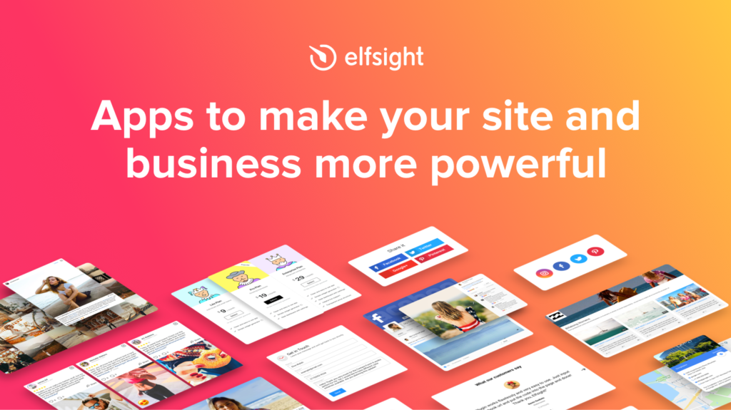 Elfsight.com แหล่งรวม Widget ปรับแต่งเว็บไซต์ ติด