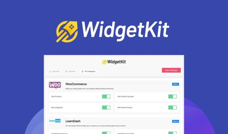 WidgetKit for Elementor