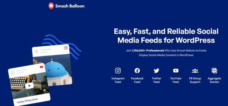 Smash Balloon Social Media Feeds Plugin for WordPress