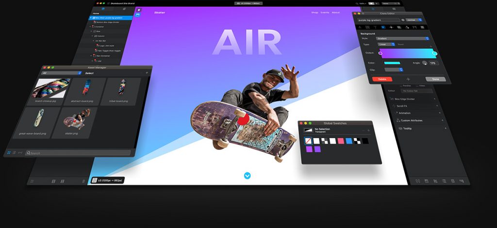 สร้างเว็บ ไม่ต้องรู้ Coding ด้วย Blocs Website Builder for Mac