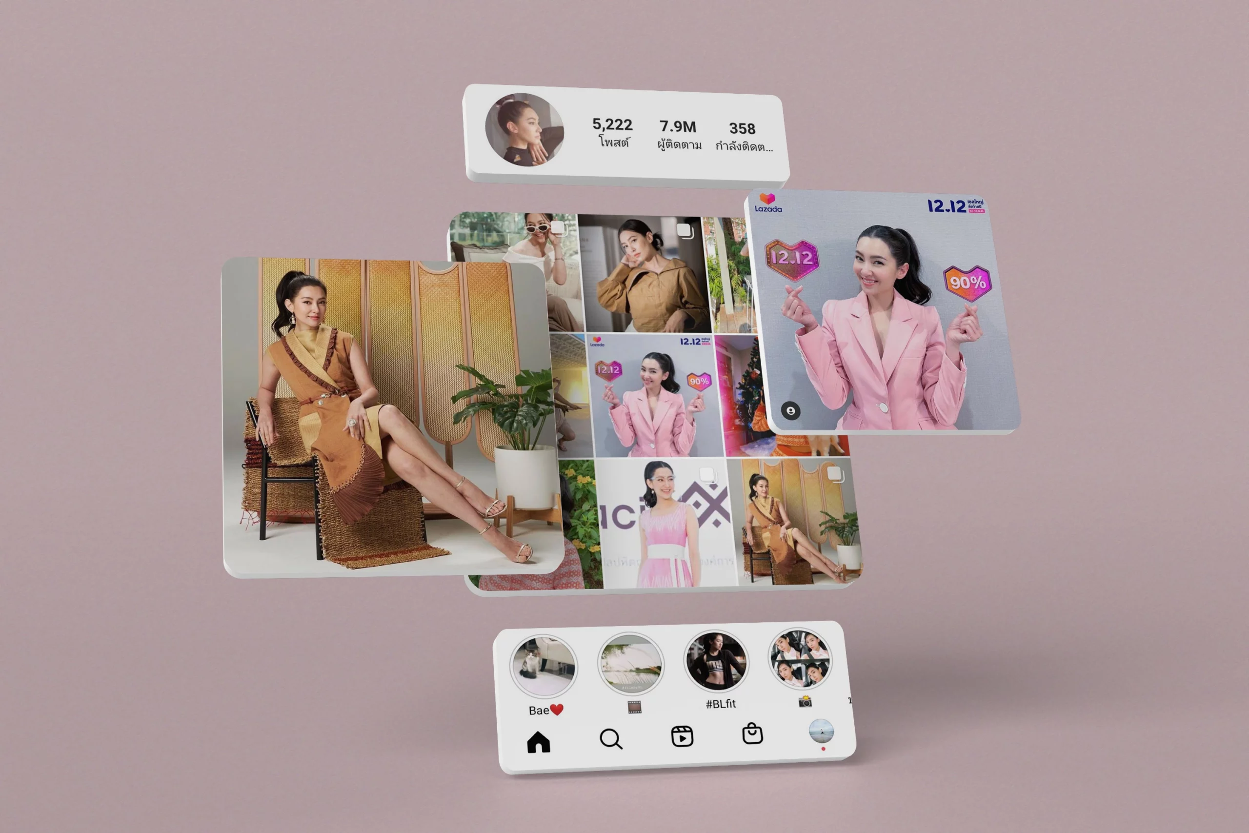 รู้จัก Bio Link คืออะไร? 25 เว็บที่น่าใช้สุดๆ 1 Bio Link instagram scaled