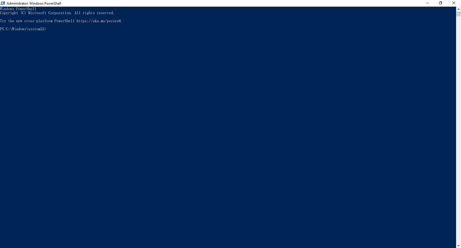 Windows PowerShell
