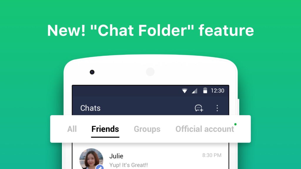 LINE Chat Folders แชทโฟลเดอร์