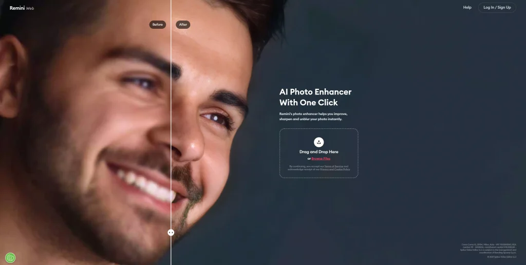 Remini ใช้ AI ทำภาพให้คมชัด หน้าเนียน